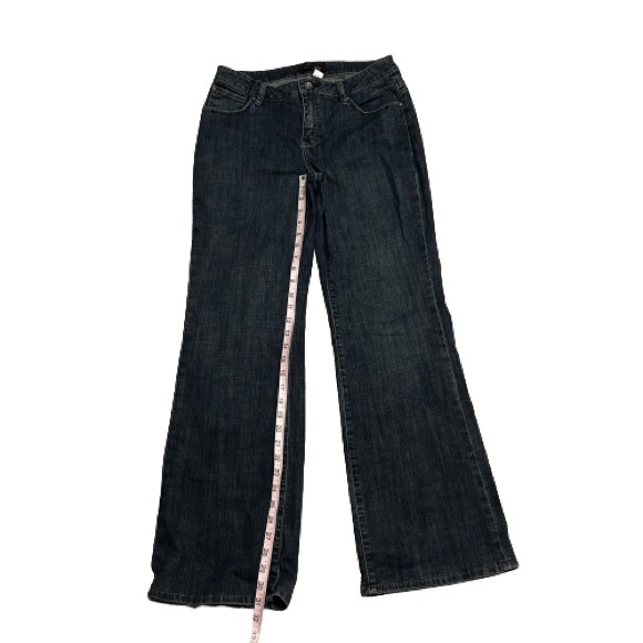 Christopher Blue Straight Leg Jeans Stretch - Picture 3 of 4